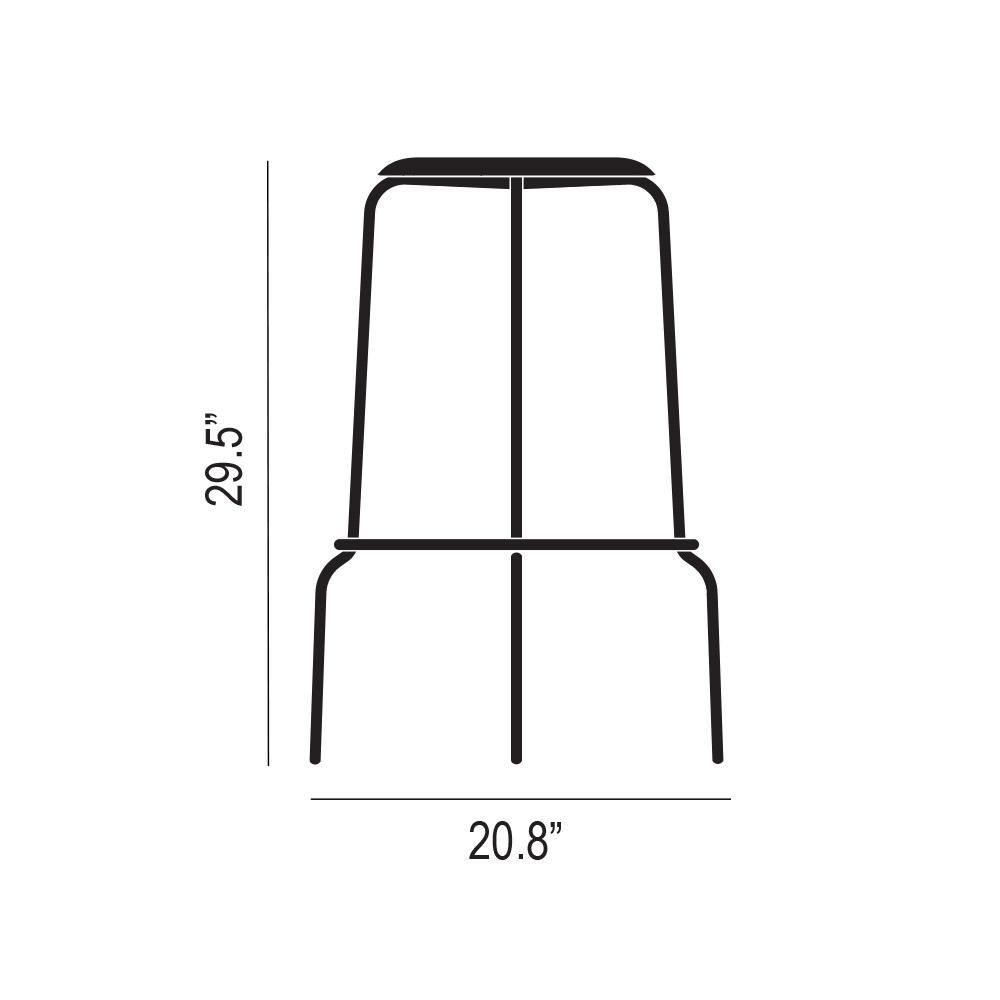 Stacker Bar Stool Dimensions