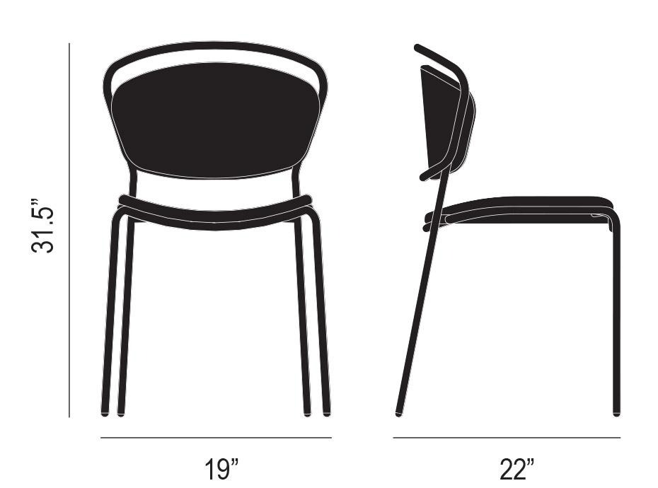 Thru Dining Chair Dimensions