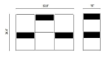 Urban Modular Console Dimensions