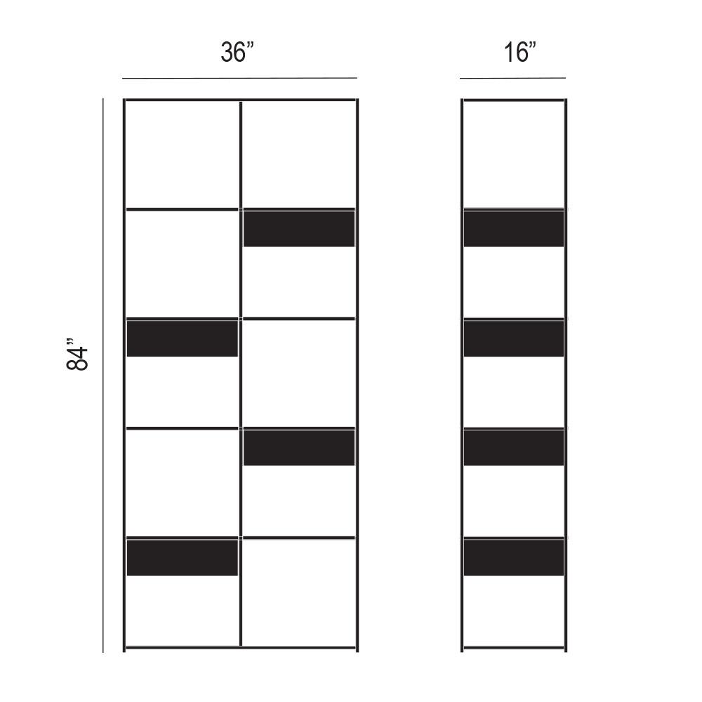  Urban Shelving Dimensions